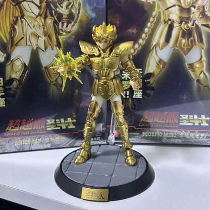 Kit de Bonecos Articulados Saint Seiya Blk Blokees Originais - Touro Pégaso Sagitário Brinquedos de Anime Colecionáveis Montados Presente de Aniversário