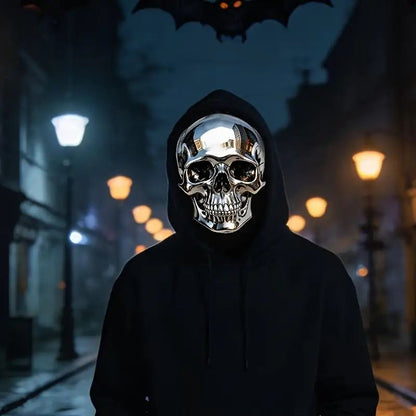 3D Printed Full Face Mask - Elastic Mesh Hip Hop Balaclava Hood Headwear Unisex Cosplay Headgear