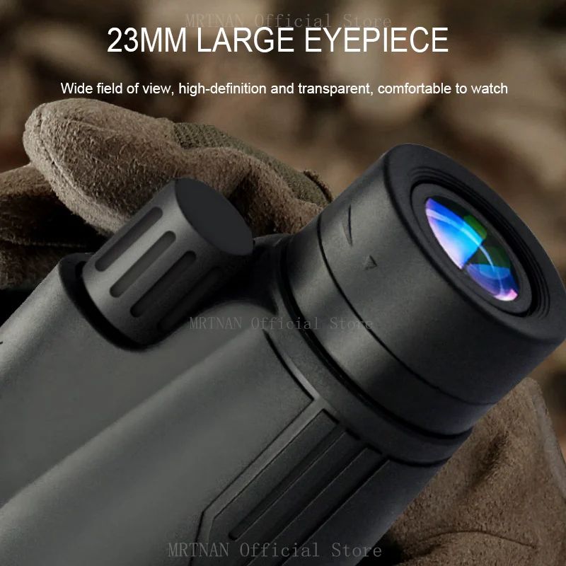 Monocular Potente 5000M 12x50 Alcance Longo Portátil Telescópio de Alta Ampliação Profissional para Camping