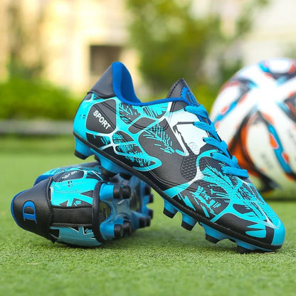 New Men Soccer Shoes Kids Cleats Grass Adult Professional Football Boots Ultralight Non-Slip Boys Training Shoes Drop Shipping