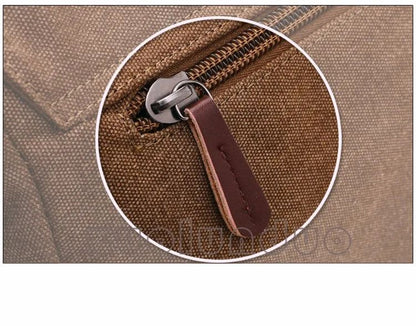 Retro Men Messenger Bags Vintage Canvas Handbags Leisure Work Travel Bag Man Business Crossbody Bags Briefcase For Male Bolsas