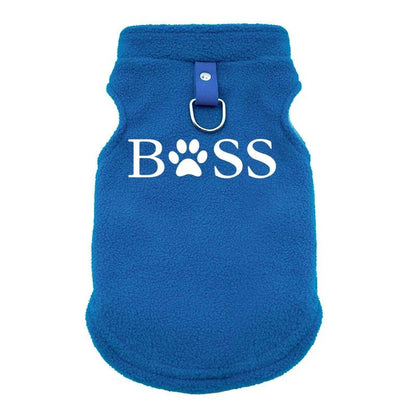 Roupas para cães BSS, casaco de outono inverno, colete quente de lã para cães pequenos Chihuahua Bulldog, jaquetas, fantasias e suprimentos