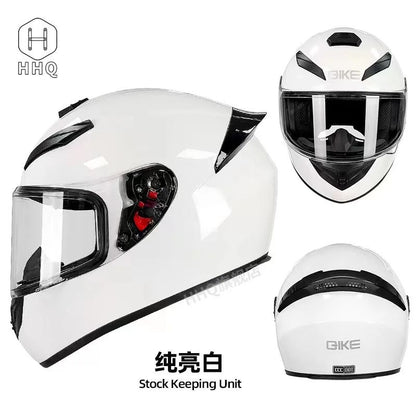 Capacete de Moto Retrô Bluetooth Fechado para Homens e Mulheres – Proteção Solar e Antiembaciamento Clássico
