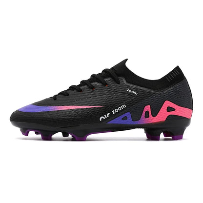 Men Football Shoes Cleats Outdoor Grass Society Training Match Football Field Boots Resistant Studded Soccer Shoes Sport Wear