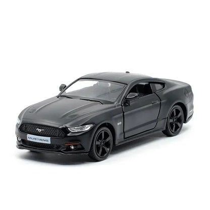 1:36 Ford Mustang GT Toy Car Model Replica Scale Metal Diecast Miniature Art Vehicle Figure Collection Xmas Gift Boy Toy