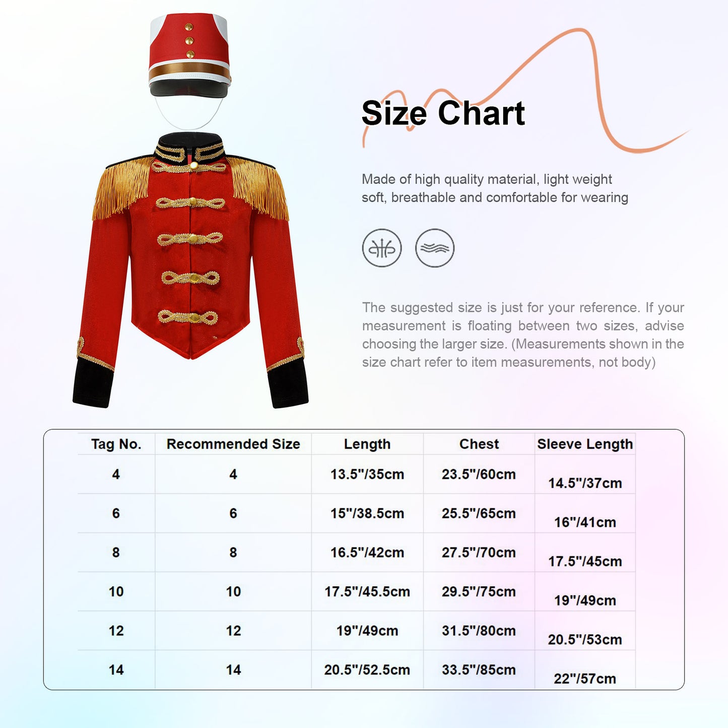 Girls Boys Marching Band Costume Outfits Circus Ringmaster Jacket Coat Team Performance Drummer Drum Major Uniform with Hat Sets