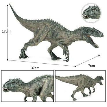 Estatueta Indominus Rex Estátua Tiranossauro Rex Boneco de Ação Dinossauro Escultura Decoração de Sala Acessórios de Mesa