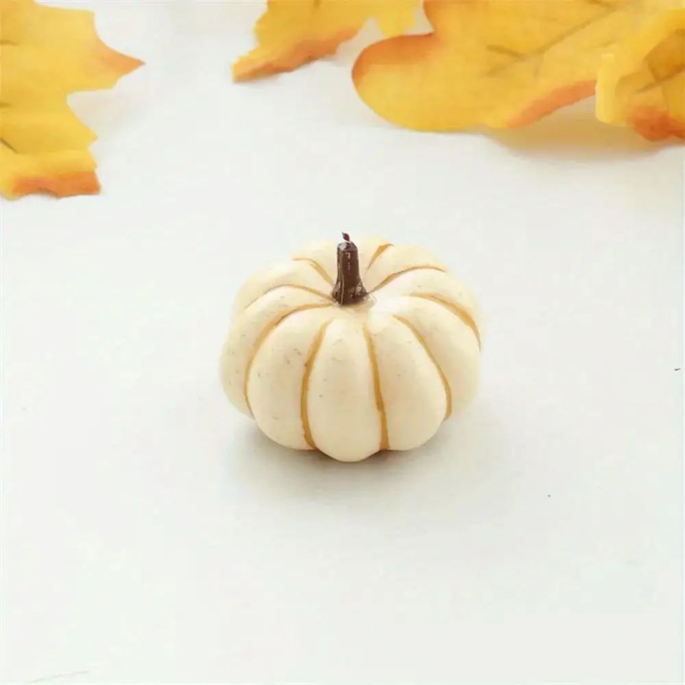 Artificial Pumpkin Fake Simulation Vegetable Thanksgiving Decoration Halloween Party Props DIY Crafts for Home Farmhouse Harvest