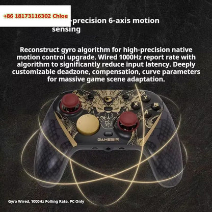 G7 Pro 8K Gamepad Nioh3 Edition Wireless for Gaming Controller JS13Pro TMR Rocker PC/SteamDeck/Switch2