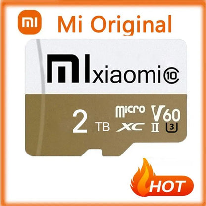 Cartão Micro TF SD Xiaomi de Capacidade Real 1TB 512GB 256GB Cartão de Memória de Alta Velocidade Cartão De Memória 128GB para Sony Lenovo Nintendo
