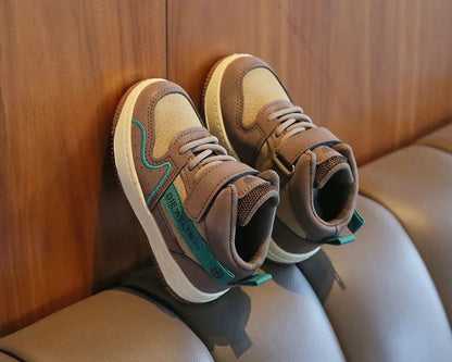 Size 21-32 Children Casual Breathable Running Sneakers Girls Boys Kids Wear-resistant Light Shoes Baby Non-slip Toddler Shoes