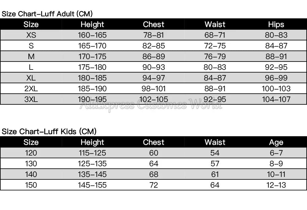 Anime Luffy Cosplay Costumes Monkey D Cosplay Suits Hats Halloween For Women Men Adult Cos Top Pants Gifts