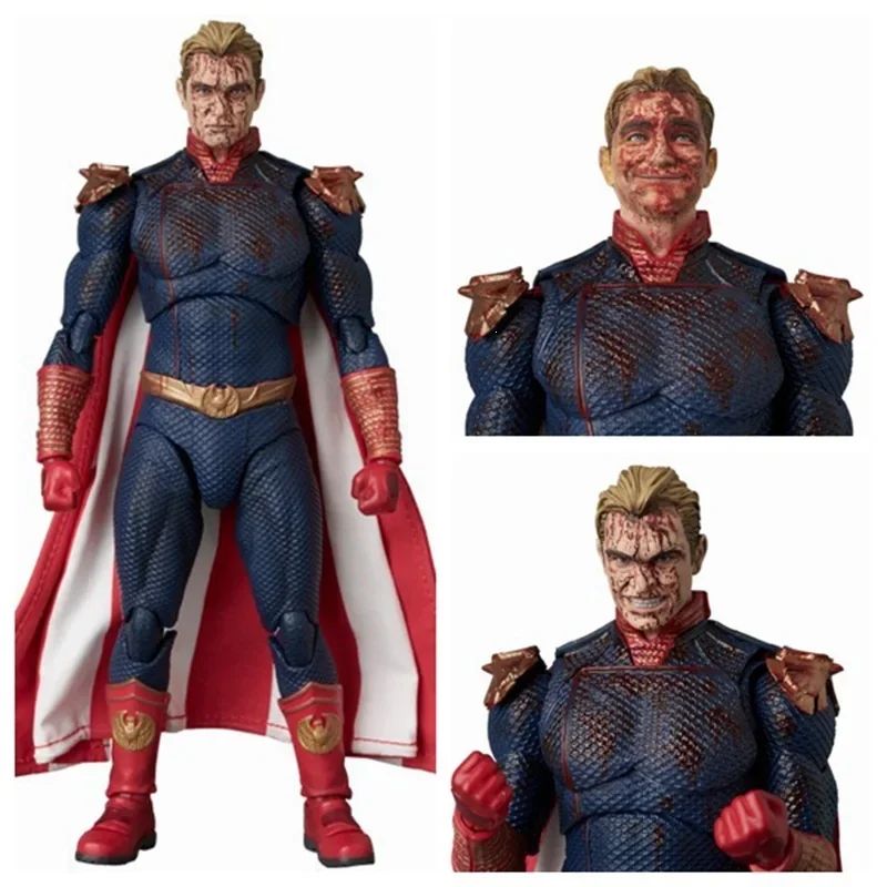 Medicom Toy Mafex 269 151 Homelander Blood Splatter Ver Exhibition 25 No.269 The Boys In Stock Anime Action Collection Toys