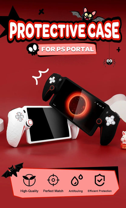 Replacement For PS 5 Portable PS5 Front Back Plates Case Limited Silicone Faceplate for PS Portal Shell Cover Accessories