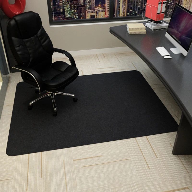 90x120cm Office Rolling Chair Mat Computer Gaming Chair Mat Colors Bedroom Living Room Office Swivel Chair Carpet