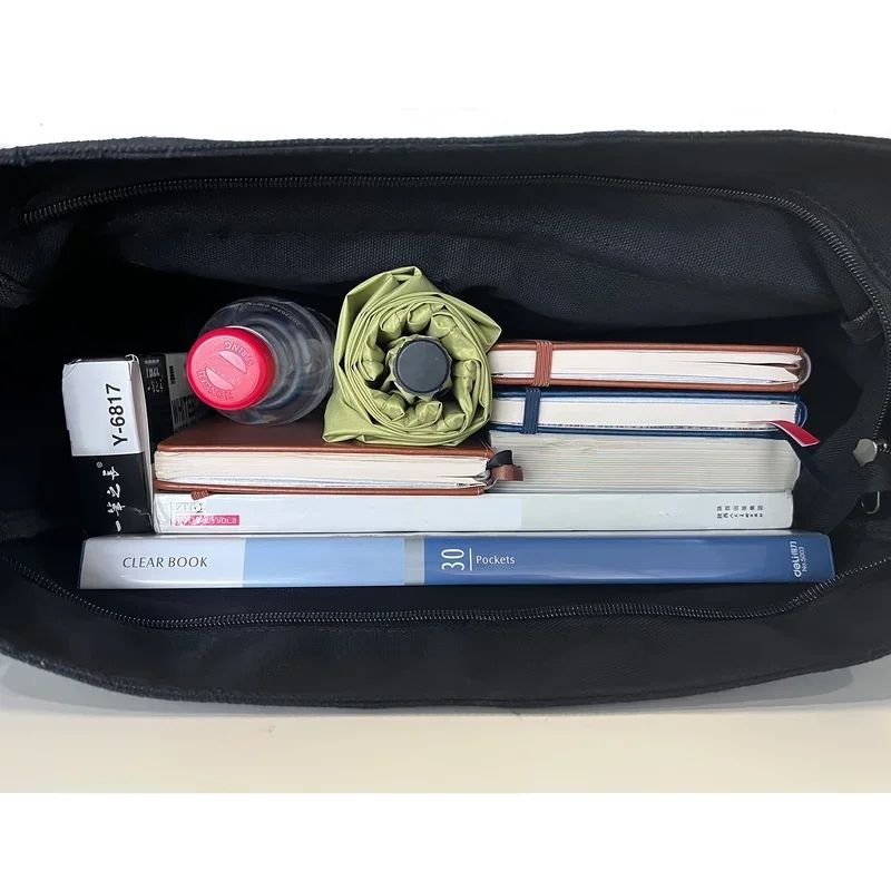 Women's School Messenger Bags For Women Shoulder Ladies Designer Handbag Solid Large Capacity Casual Canvas Shoulder Female Bags