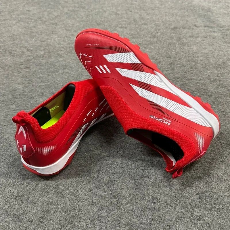 Original TF/FG Men Soccer Shoes Society Futsal Low Cut Indoor Football Field Boots Ultralight Cleats Professional Football Shoes