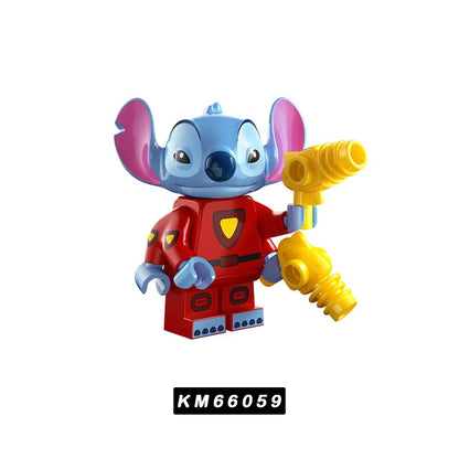 Blocos de Montar Desenho Animado Comédia Família Simpson Mini Bonecos Montáveis Blocos de Construção Brinquedos mold king boneco de ação