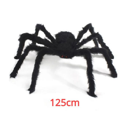 Halloween Spider Decoration Realistic Super Plush Spider Scary Indoor Home Scream Party Outdoor Garden Yard Decoration Supplies