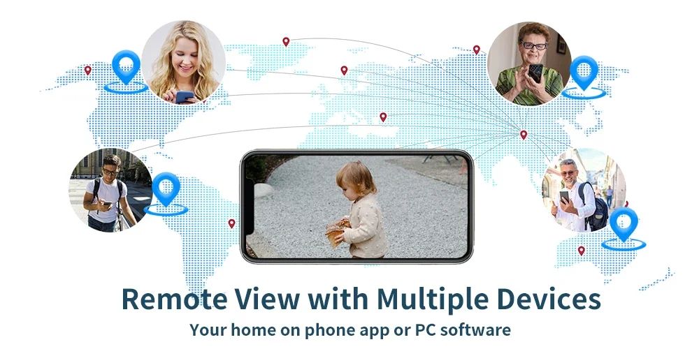 9MP Three Lens Dual Screen PTZ ICsee Alexa NVR Security CCTV WiFi Camera Outdoor8X Zoom Security Camera 4K Video Surveillance