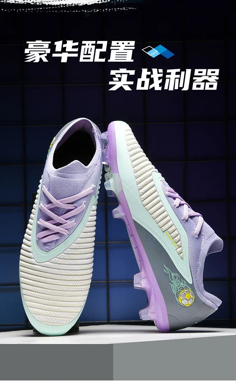 Men Soccer Shoes Original Fast Professional Unisex Cleats Low Cut Football Field Boot Non Slip Comfortable Outdoor Sneaker Match