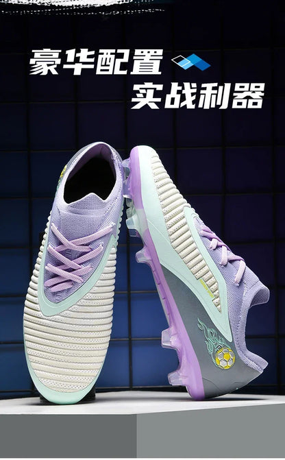 Men Soccer Shoes Original Fast Professional Unisex Cleats Low Cut Football Field Boot Non Slip Comfortable Outdoor Sneaker Match