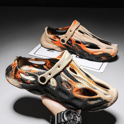 Novelty Hot Sale Garden Shoes for Women Mens Sandals EVA Lightweight Beach Clogs Summer Beach Zapatos Hombre for Men and Women