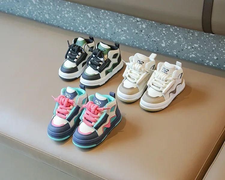 Girls Boys Sport Shoes Four Seasons Children's Sneakers Non-slip Student Shoes Soft Bottom Kids Casual Shoes Girls Outdoor Shoes