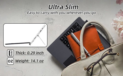 Wireless Bluetooth Keyboard For Microsoft Surface Pro 3 4 5 6 7 7+,Detachable Slim Type Cover Keyboard Trackpad For Surface Pro