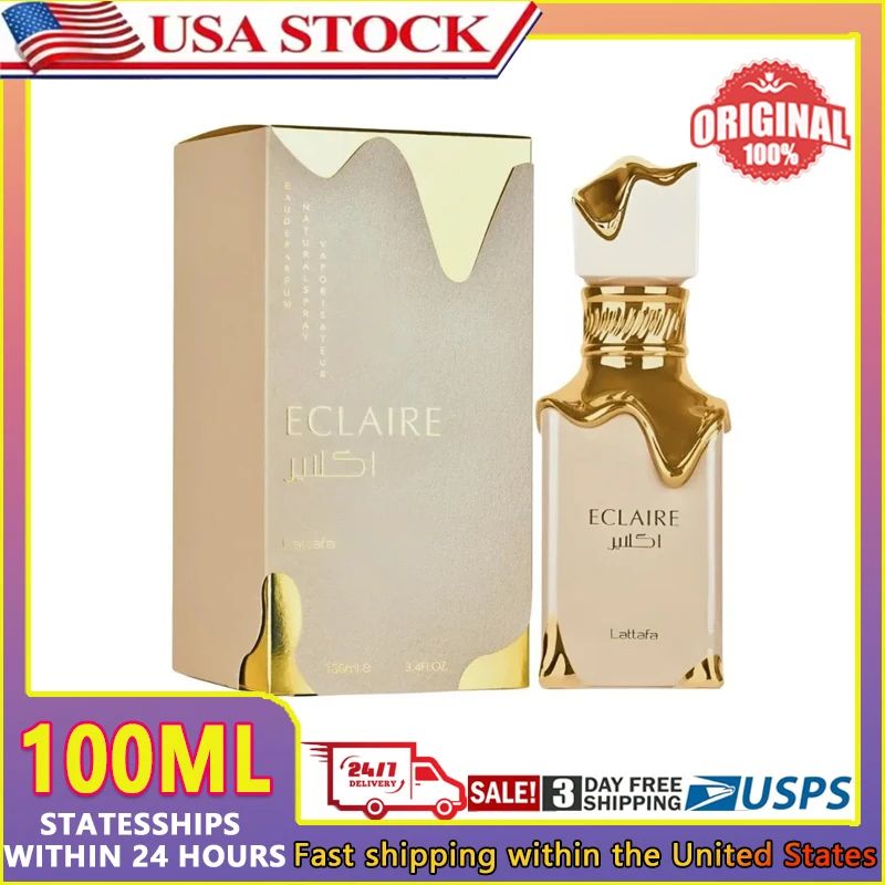 100ml Quality Gift Arab Dubai Original Perfume Eclaire Eau De Parfum For Women Lasting Fragrances Body Spray Deodorants Luxury