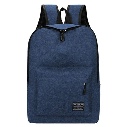 Mochila Masculina Casual Minimalista Versátil Mochila de Grande Capacidade Escolar para Estudantes Computador Bolsa de Viagem Mochila Unissex Lavável
