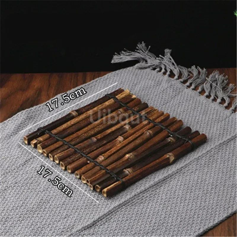 Japanese Korean fence plate Cuisine Sushi Boats Bamboo Creative Exquisite Sushi Tools Vintage bamboo sushi dish bamboo fence