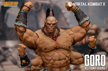 ?MT?Original Storm Collectibles Mortal Kombat GORO Action Figure Model Toys