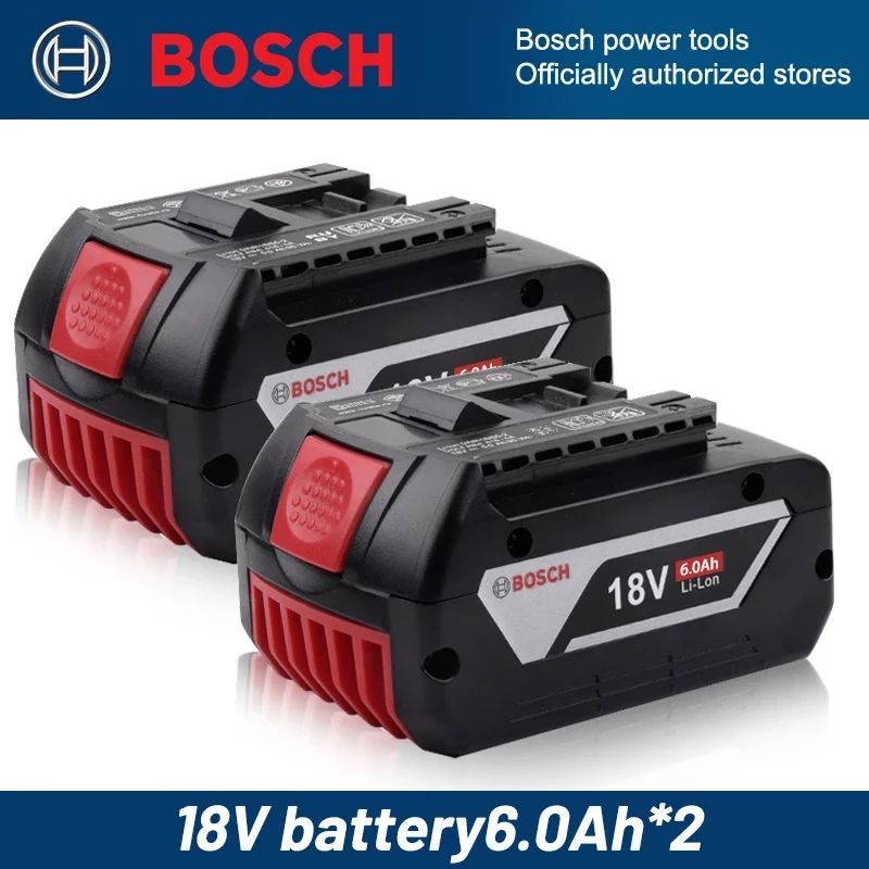 Bateria original 100% Bosch 18V, ferramenta elétrica sem fio, bateria de lítio, BAT609BAT610G BAT618BAT620BAT622GSR18V-LI?18V?6000mAh
