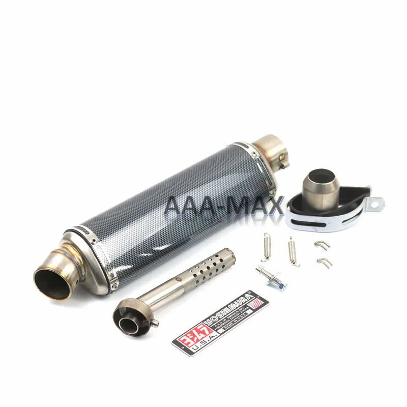 38-51MM Universal Yoshimura Motorcycle Exhaust Escape Muffler DB Killer Moto Pipe Motorbike 100cc-1000cc CRF230  ATV GP Scooter
