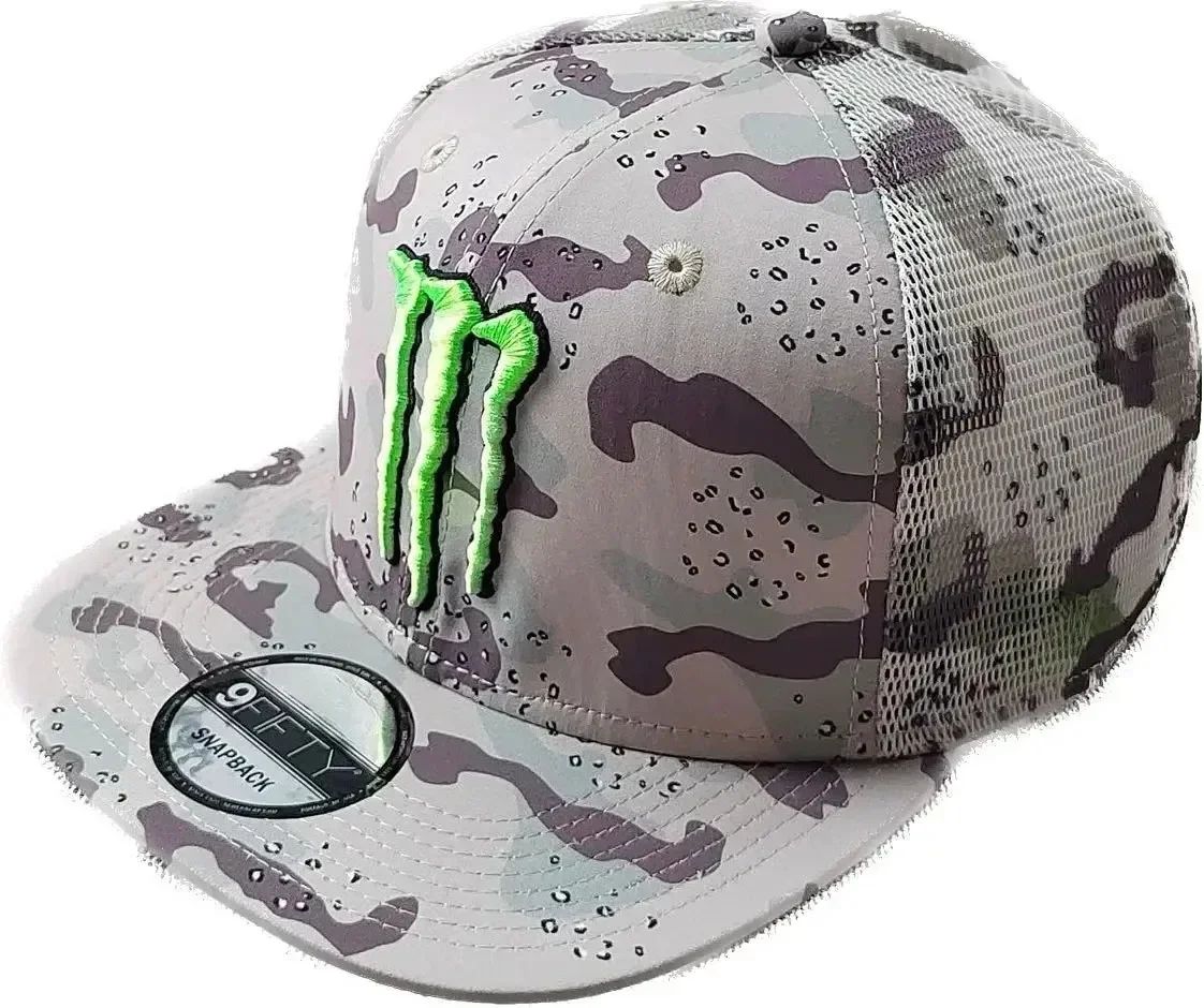 30 styles Monster Energy Embroidered Baseball Hat Summer Men's and Women's Sunscreen Duck Tongue Hat Racing Baseball Hat