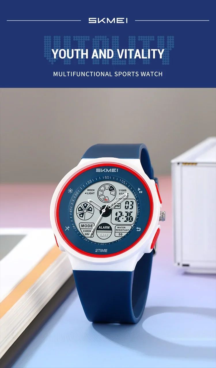 SKMEI 2346 Wristwatches Clock Horloges Mannen Fashion Digital Electronic Watch Casual Sports Watches For Men Women Waterproof