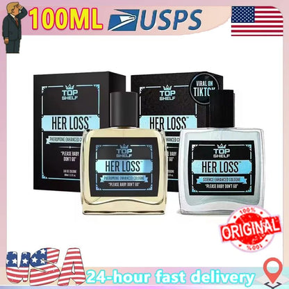 Perfume Her Loss Cologne Men's Cologne Perfume Men's Pheromone Cologne Perfume 50ml-100ml Lasting Fragrance, Christmas Gift