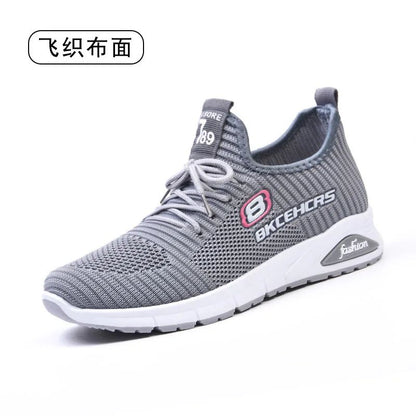 Women Casual Shoes Fashion Breathable Walking Mesh Flat Shoes Sneakers Women 2024 Gym Vulcanized Shoes Purple Female Footwear