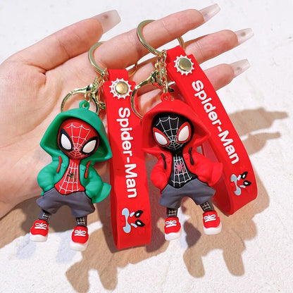 Marvel Spider Man Boneco Fofo Widget Bonecos de Ação Vingadores Homem de Ferro Capitão América Chaveiro Bolsa Chaveiro Widget Presentes de Aniversário