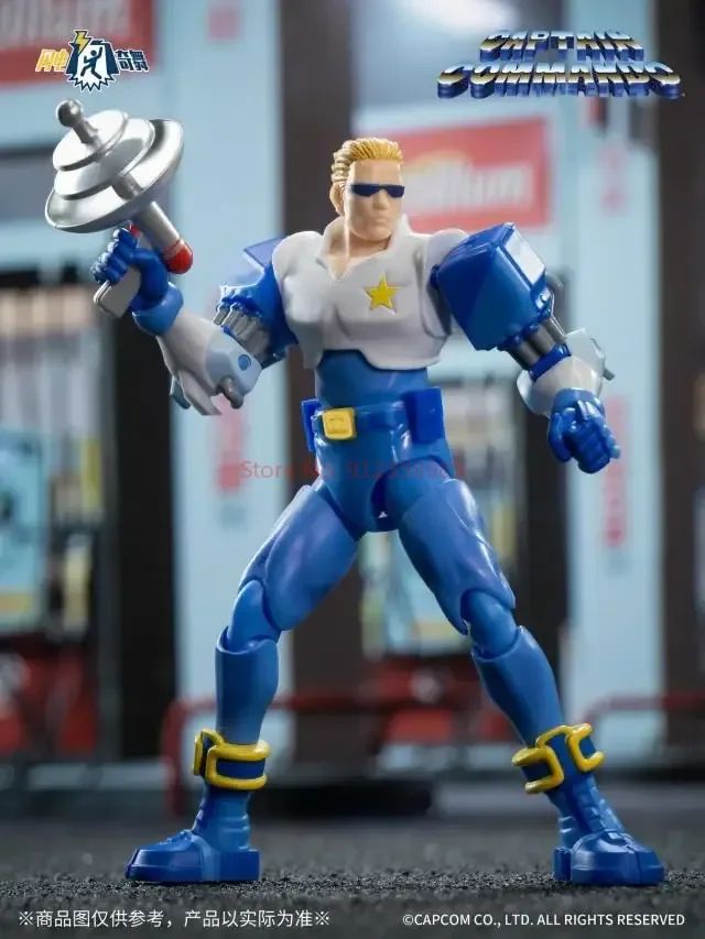 52TOYS Action Figure CAPCOM Final Fight 1PCS Colecionável Decoração de Mesa Presente Criativo para Aniversário 3.75inch/10cm
