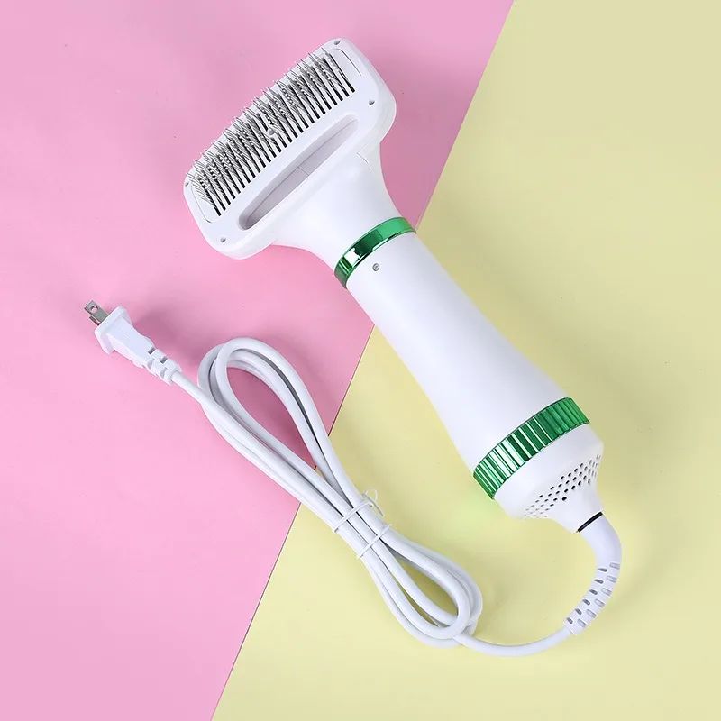 Secador de pelos pet para cães e gatos - elétrico e sem fio - para limpeza e tosa completas. Estilo de ar quente.