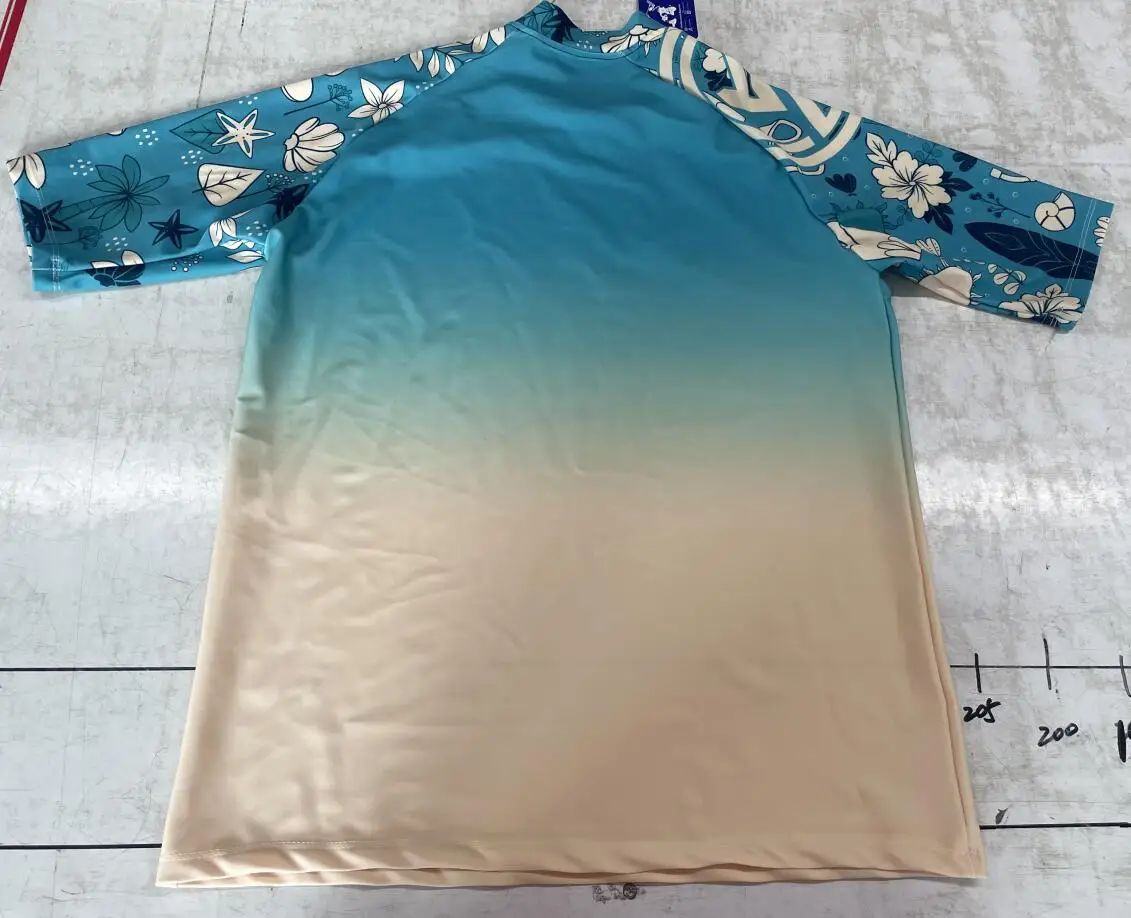 Hot Women‘s Short Sleeve Surfing Shirt Ladies Lycra Rashguard RIGHTTRACK For Surf Sportswear Beach Swimwear UPF50  Clothes