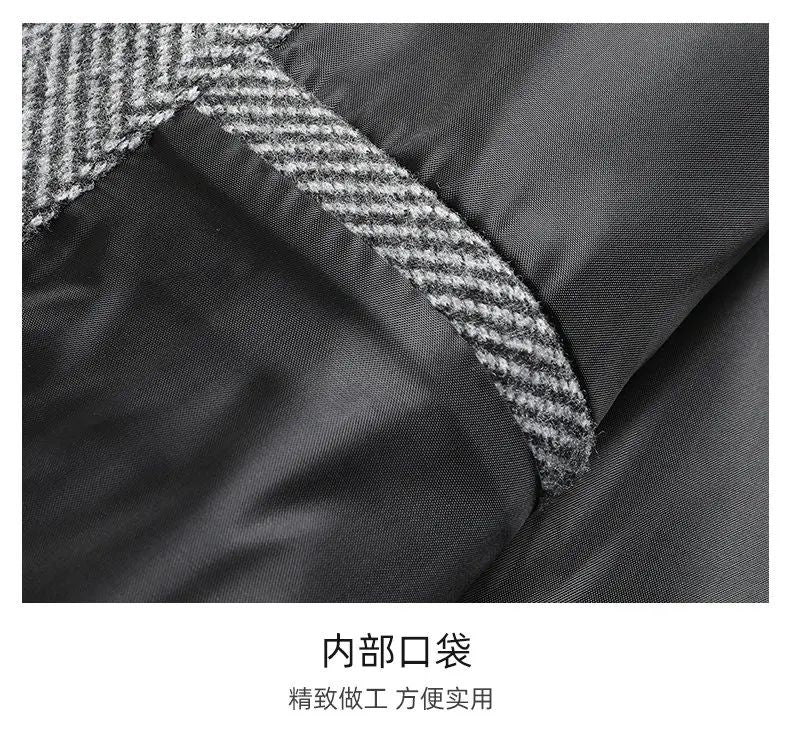 Mens Blazer Fashion Business Handsome Gentleman Korean Version of British Style Leisure Slim Solid Color Wedding Work Blazer