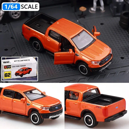 Bburago 1:64 Porsche 911 GT2 Lamborghini Ferrari SP3 812 1959 Cadillac Miniatura de Carro de Liga Fundida Brinquedo de Coleção Presentes