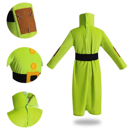 Dopey Cosplay The Seven Dwarfs Boys Bodysuit Hat Suit Halloween Cosplay Costume Party Anime Snow White Dopey