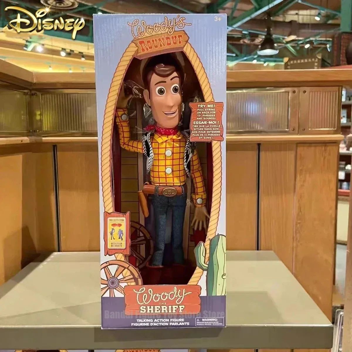 Disney Novo Original 40cm Falando Woody Buzz Figuras de Ação Modelo Toy Story 4 Anime Figuras Decoração Coleção Presente de Natal