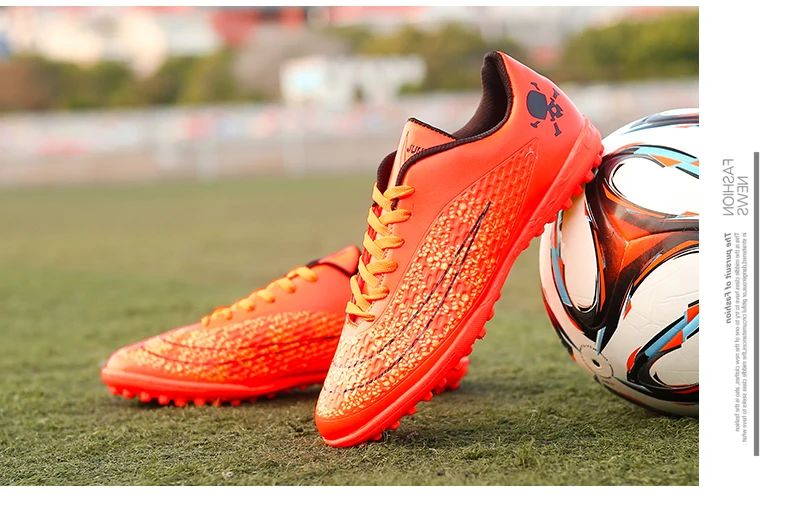 Men Society Soccer Shoes Cleats TF/FG Indoor Non Slip Original Professional Fast Football Shoes Grass Training Football Boots