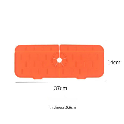 Utensílios de Cozinha Almofada Absorvente de Torneira de Silicone Prateleira Pia Protetor de Respingos Tapete Protetor de Bancada Acessórios de Tapete de Dreno de Banheiro