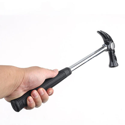 Martelo de Garra Integrado 1 unidade, Martelo de Mão Profissional para Carpintaria e Marcenaria Doméstica, Martelo de Unhas, H Multifuncional Antiderrapante